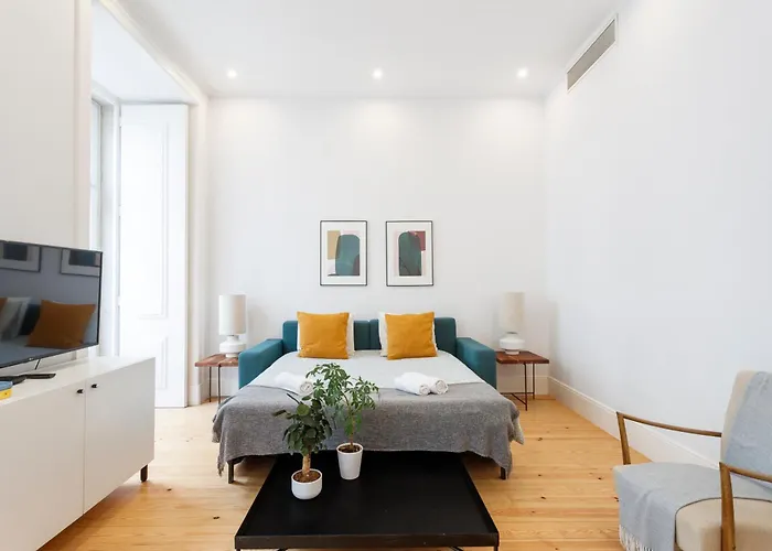Bedrooms In Shared In Modern In Downtown Lisboa